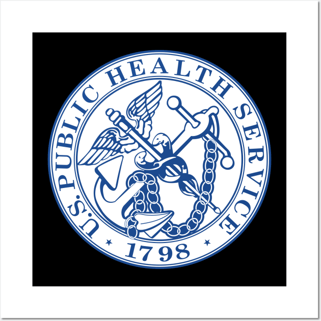 United States Public Health Service Seal Wall Art by twix123844